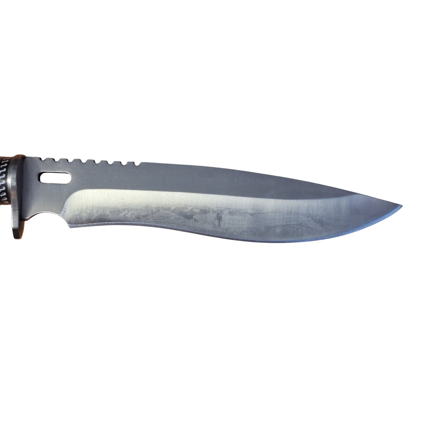 FOXTER® Klasikinis medžioklinis peilis su rago imitacijos rankena 30 cm